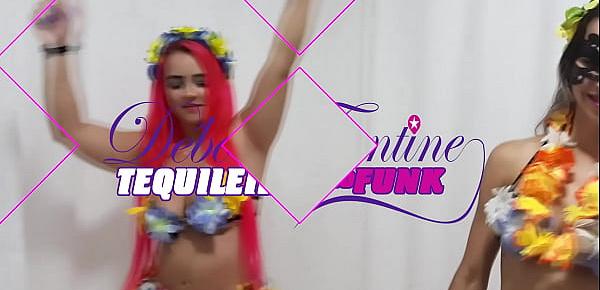  Débora Fantine e Tequileira Misteriosa Novinha dançando Funk